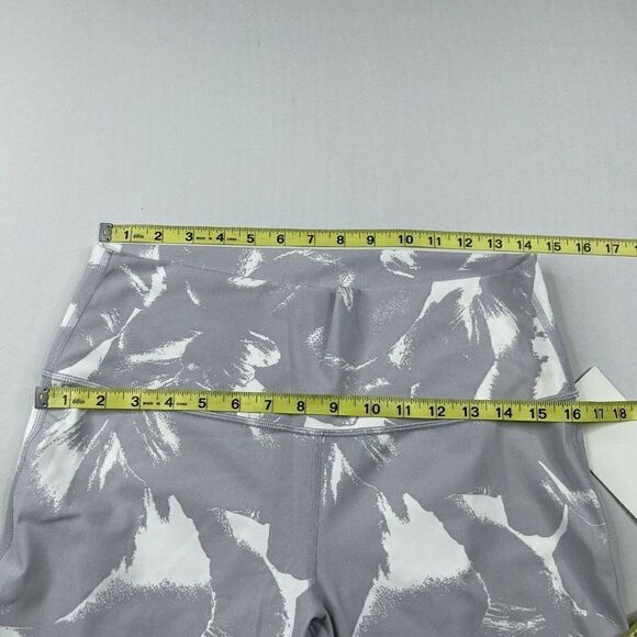 Lululemon Wunder Under High Rise Tight Luxtreme Flower Pop White Silver - Picture 12 of 14